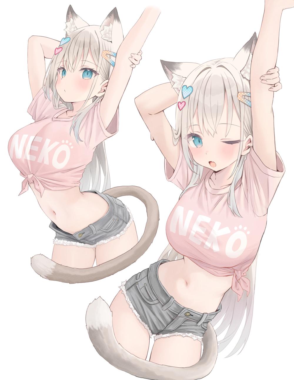 Moka-chan stretching [Original]